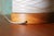 1960s Gordon and Jane Martz M85 Lamp for Marshall Studios Matte White Tan Incised Decoration For Sale - Image 12 of 14