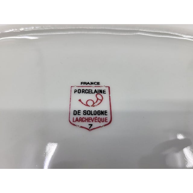 Sologne Porcelain Dinner Service with Fine Gold Decoration, France, Set of 38 For Sale - Image 12 of 13