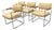 Milo Baughman for Thayer Coggin Model 1188 Armchairs, Set of Four For Sale