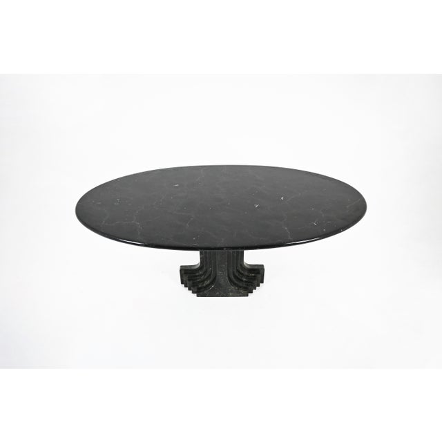1970s Argo Oval Dining Table by Carlo Scarpa for Simon Gavina, 1970s For Sale - Image 5 of 13