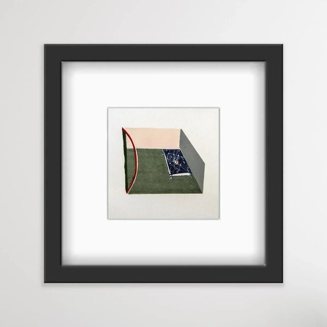 2000 - 2009 Maria Stelmaszczyk, Room with a Red Arch, Linocut on Paper, 2007 For Sale - Image 5 of 7