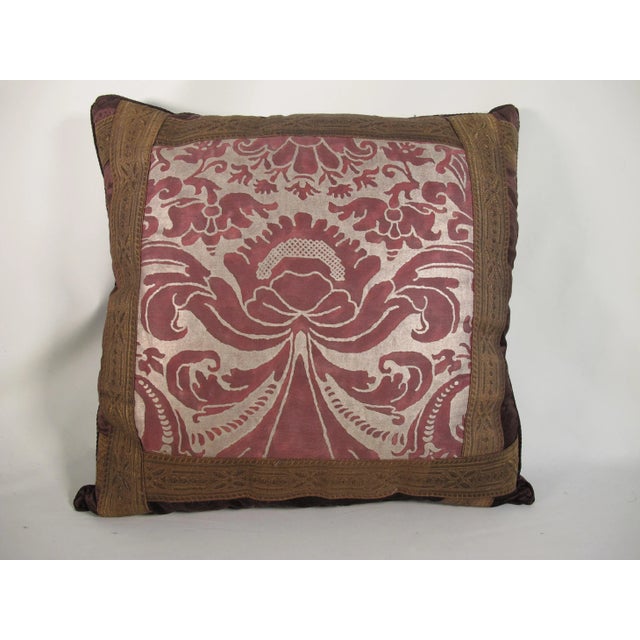 2020s Fortuny Pillow For Sale - Image 5 of 5