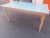 Holga vintage mid century modern metal desk table similar to steelcase brand this table desk can be used as a kitchen...