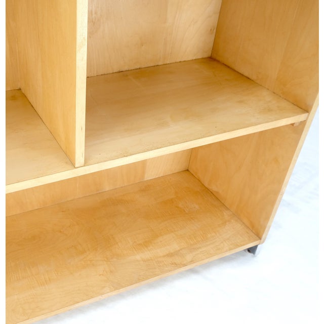 Milo Baughman Milo Baughman Decor Burl Walnut & Chrome Mid-Century Modern Liquor Serving Bar For Sale - Image 4 of 18