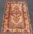 Tan Colorful Vintage Turkish Oushak Rug With Geometric Design 3'4 X 5'4 For Sale - Image 8 of 14