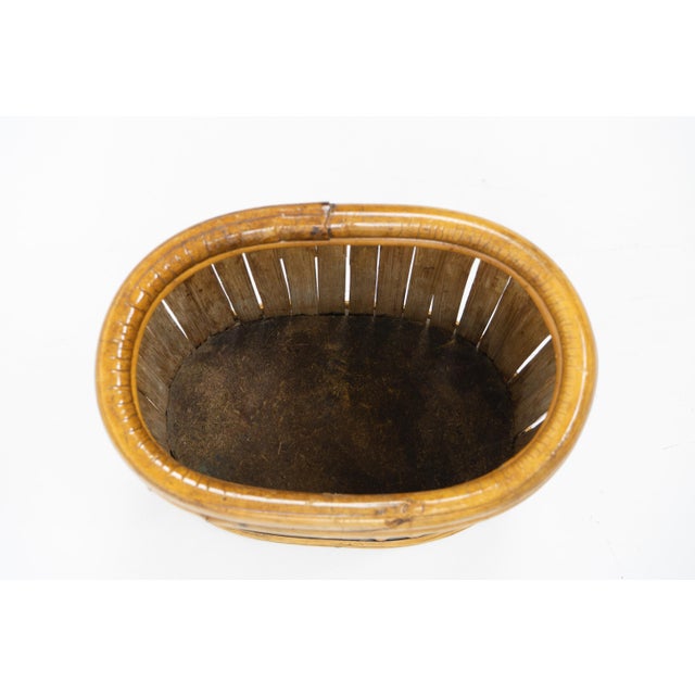 Mid-Century Modern Vintage Italian Cachepot by Gabriella Crespi, 1970s For Sale - Image 3 of 11