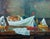 Juan Rodrigo Piedrahita Escobar, Paper Boat with Animals, 2026, Oil Painting For Sale
