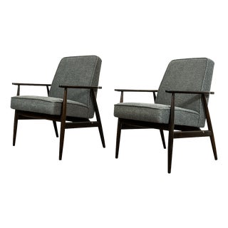 Vintage Armchairs by H. Lis, Poland, 1960s, Set of 2 For Sale