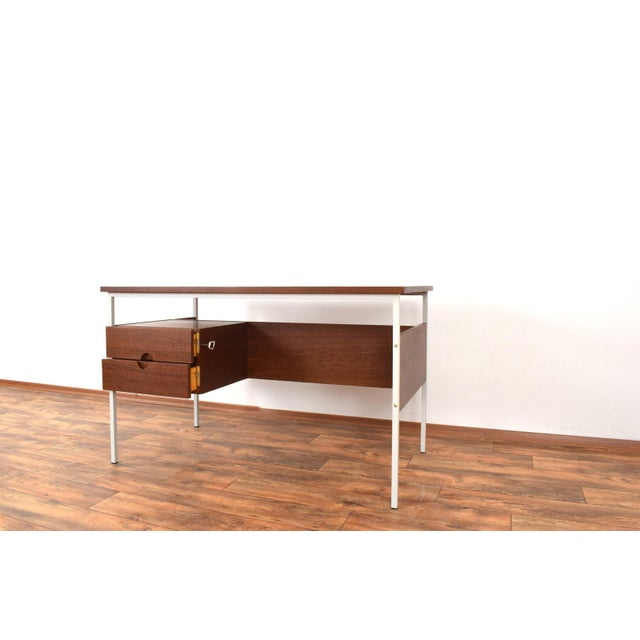 Mid-Century Modern Danish Teak Desk, 1970s For Sale - Image 14 of 18