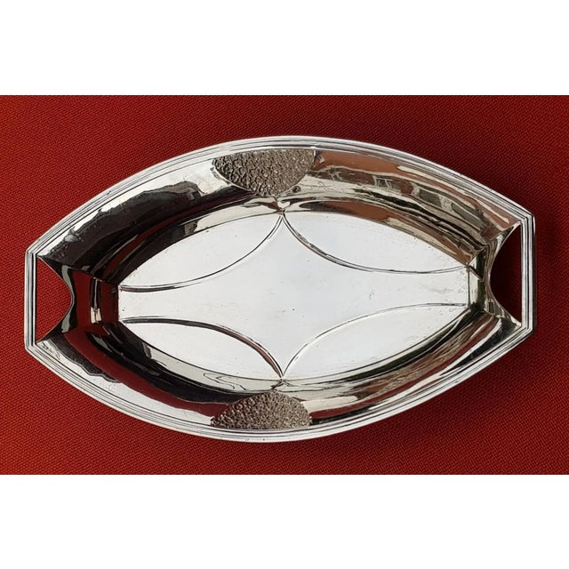 Art Deco Silver Bowl from WMF, 1920s, in Very Good conditions. Designed 1920 to 1949 This piece has an attribution mark, I...