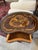 Mid 20th Century Set of 2 Antique Italian Inlaid Kidney-Shaped Side Tables For Sale - Image 5 of 8