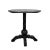 Wood A Vintage-Style, Hand-Painted Round Side Table With a Bamboo-Joint Detail Base For Sale - Image 7 of 8