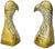Mid 20th Century Mid 20th Century Handmade Americana Brass-Art Eagle Bookends- A Pair For Sale - Image 5 of 8