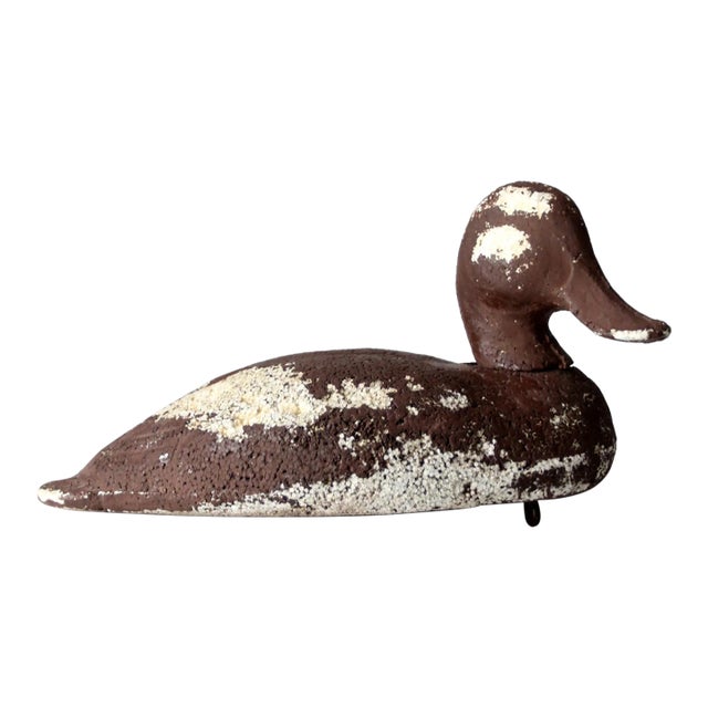 Vintage Foam Duck Decoy For Sale