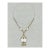 1970s Hand Drawn Paris Jewelry Design – White Drop Pendant Necklace - Unknown Artist For Sale