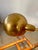 Goldenrod Model 25 Brass Table Lamp by Sergio Asti for Candle, 1960s For Sale - Image 8 of 10