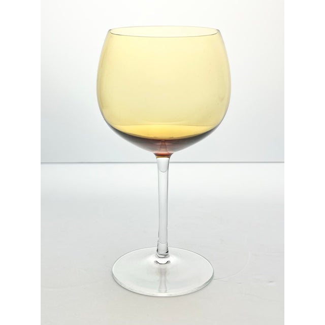 Set of 5 Colorful Balloon Wine, Water or All Purpose Glasses For Sale In Dallas - Image 6 of 8