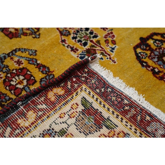 Antique Qashqai Rug 5'7'' x 8'2'' For Sale - Image 4 of 12