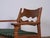 Wood Danish Brutalist Razorblade Armchair by Henning Kjærnulf, 1960s For Sale - Image 7 of 18