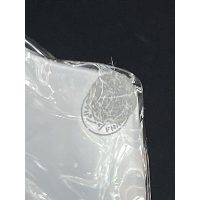 2020s Baccarat Crystal "Wall Street Bull" Figurine For Sale - Image 5 of 6