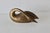 1970s Stylized Brass Swan Sculpture Patina Mid Century Hollywood Regency For Sale - Image 10 of 10