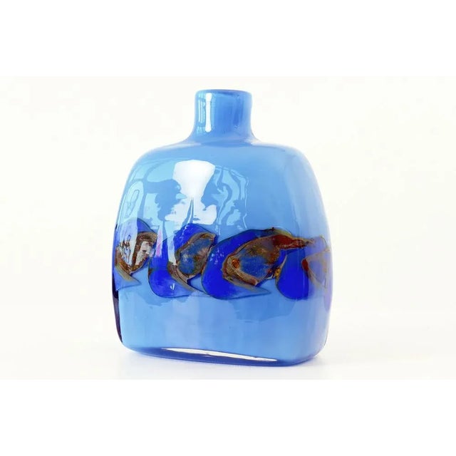 German Glass Vase by Samuel Herman for Rosenthal, 1973 For Sale - Image 9 of 9