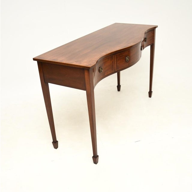 Sheraton Style Console Table, 1920s For Sale - Image 3 of 10
