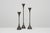Vintage Candlesticks by Christian De Beaumont, 1980, Set of 3 For Sale - Image 4 of 9