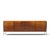 Brown Alexis Yermakov for Stow & Davis Electra Series Mid Century Walnut and Chrome Credenza For Sale - Image 8 of 10