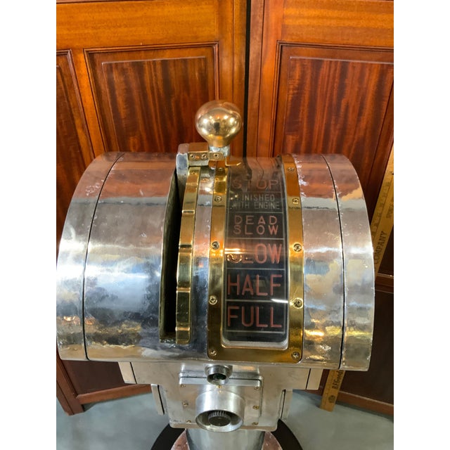 Aluminum Ships Bridge Telegraph For Sale - Image 4 of 12