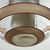Metal Scandinavian Beehive Pendant Lamp in Glass and Steel, Sweden, 1930s For Sale - Image 7 of 13