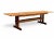 Reclaimed Wood Farmhouse Trestle Harvest Dining Table 96 W For Sale - Image 4 of 9