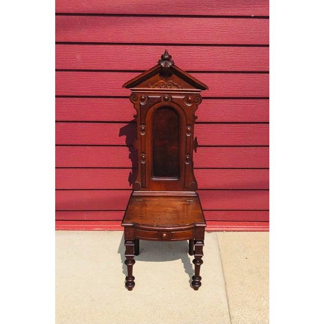 Gothic Antique German Gentleman’s Chair For Sale - Image 3 of 10