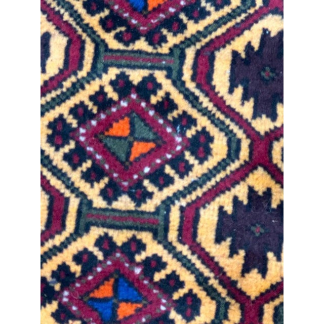 Vintage Turkmen Baluch Rug, 1980s For Sale - Image 17 of 18