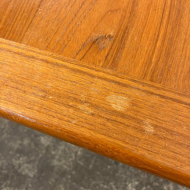 Danish Modern Teak Coffee Table by a.b.j. For Sale - Image 10 of 12