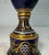 19th Century Antique Hand Painted Royal Vienna Porcelain Cobalt Gold Lidded Vase Mini Urn For Sale - Image 5 of 18