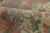Textile Antique Chinese Hooked Rug With Floral Medallion & Vine Design - Rug & Kilim For Sale - Image 7 of 9