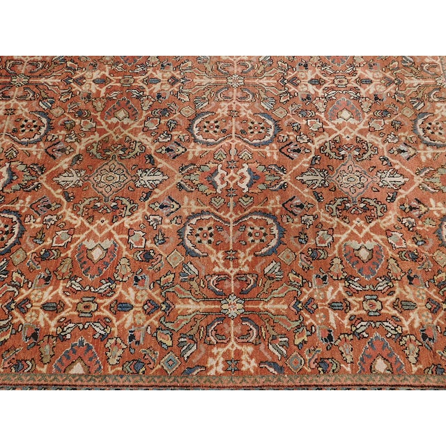 Antique Persian Mahal Rug. 9'4"x 11'10" For Sale - Image 11 of 18