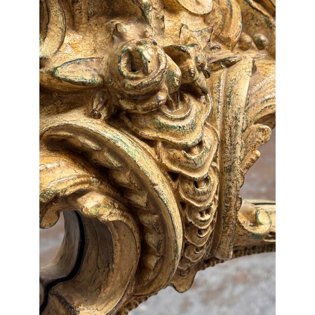 French Giltwood Cushion Wall Mirror For Sale - Image 11 of 12