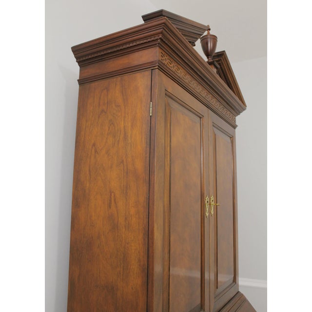 Wood Baker Chippendale Historic Charleston Mahogany Secretary Desk For Sale - Image 7 of 13