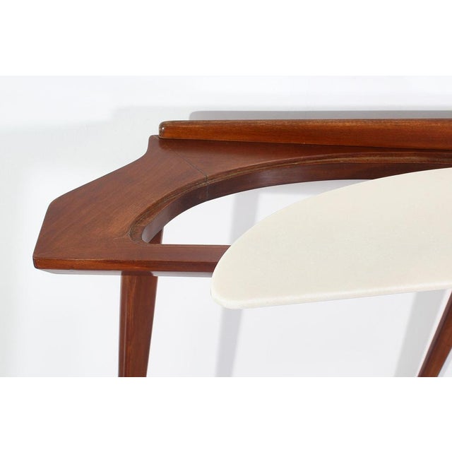 Mid-Century Modern Marble Console Table by E. Rava, 1950s, Set of 2 For Sale - Image 12 of 15