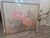 Textile Large Signed Lee Reynolds Peach Poppies Painting, Vanguard Studios Mid-Century Modern Floral Art For Sale - Image 7 of 13