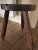 Brutalist Brutalist Stool in Oak For Sale - Image 3 of 5
