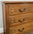 Wood Vintage French Louis Style Oak Chest of 3 Drawers For Sale - Image 7 of 15