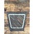 Ceramic Vintage Geometric Patterned Ceramic Tile For Sale - Image 7 of 12