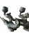 Metal Early 19th Century Bronze Neo Gothic Dragon Candlesticks- a Pair For Sale - Image 7 of 8