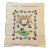 1950s Childhood Memories Created in Needlepoint Heirloom Linen For Sale