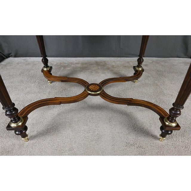 19th Century Napoleon III Center Table For Sale - Image 16 of 18