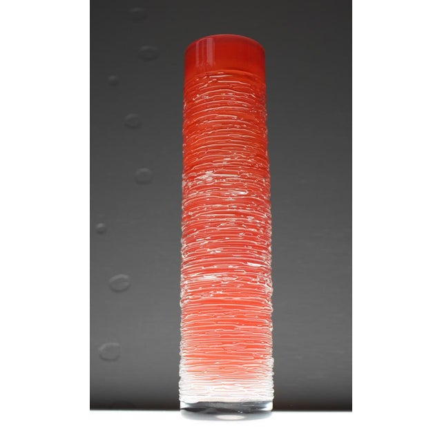 Glass Vase by Edenfalk, Skruf, Sweden For Sale - Image 12 of 13