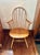 2000 - 2009 Vintage Solid Wood Windsor Hoop Back Armchair For Sale - Image 5 of 7